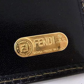 Fendi Zucca W Bifold Wallet 2804 01339 Brown