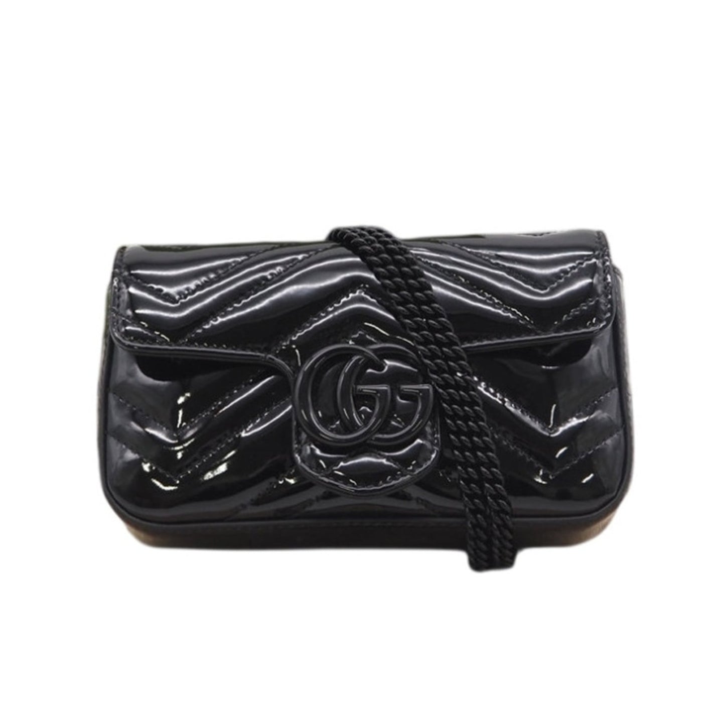 Gucci Patent Leather Shoulder Bag