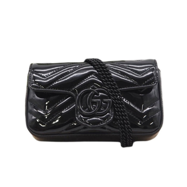 Gucci Patent Leather Shoulder Bag