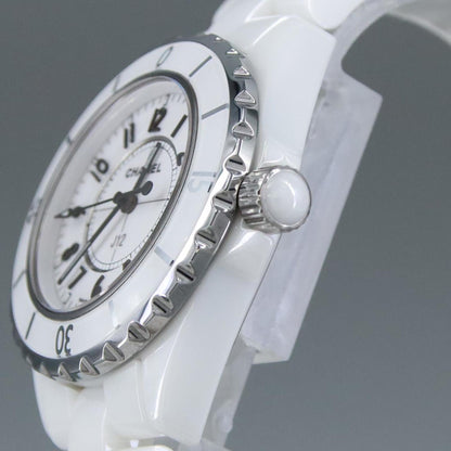 Chanel J12 33Mm Ceramic Watch H0968 Quartz Movement