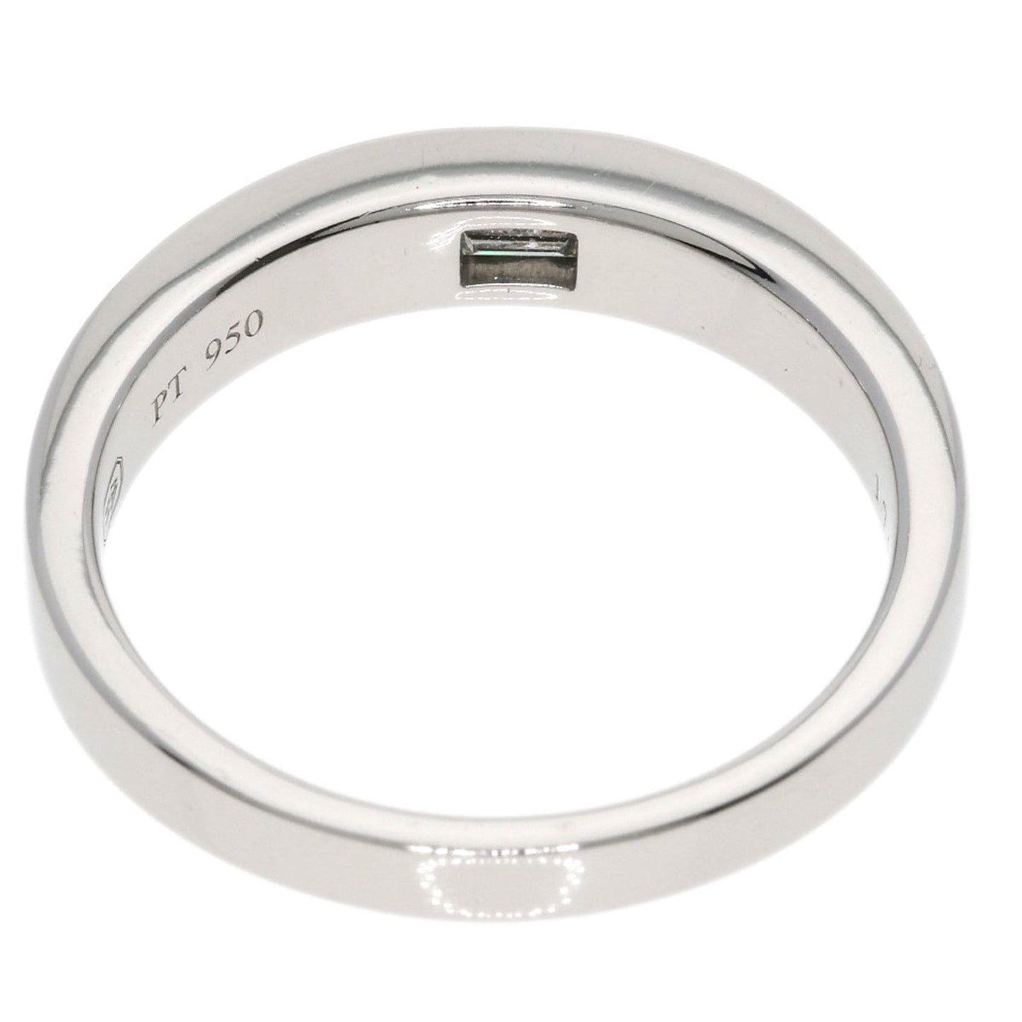 Harry Winston One Baguette Diamond Ring In Platinum Pt950