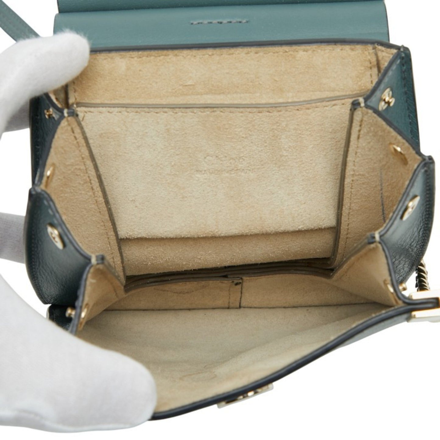 Chlo Chloe Faye Small Crossbody Shoulder Bag In Light Blue Suede