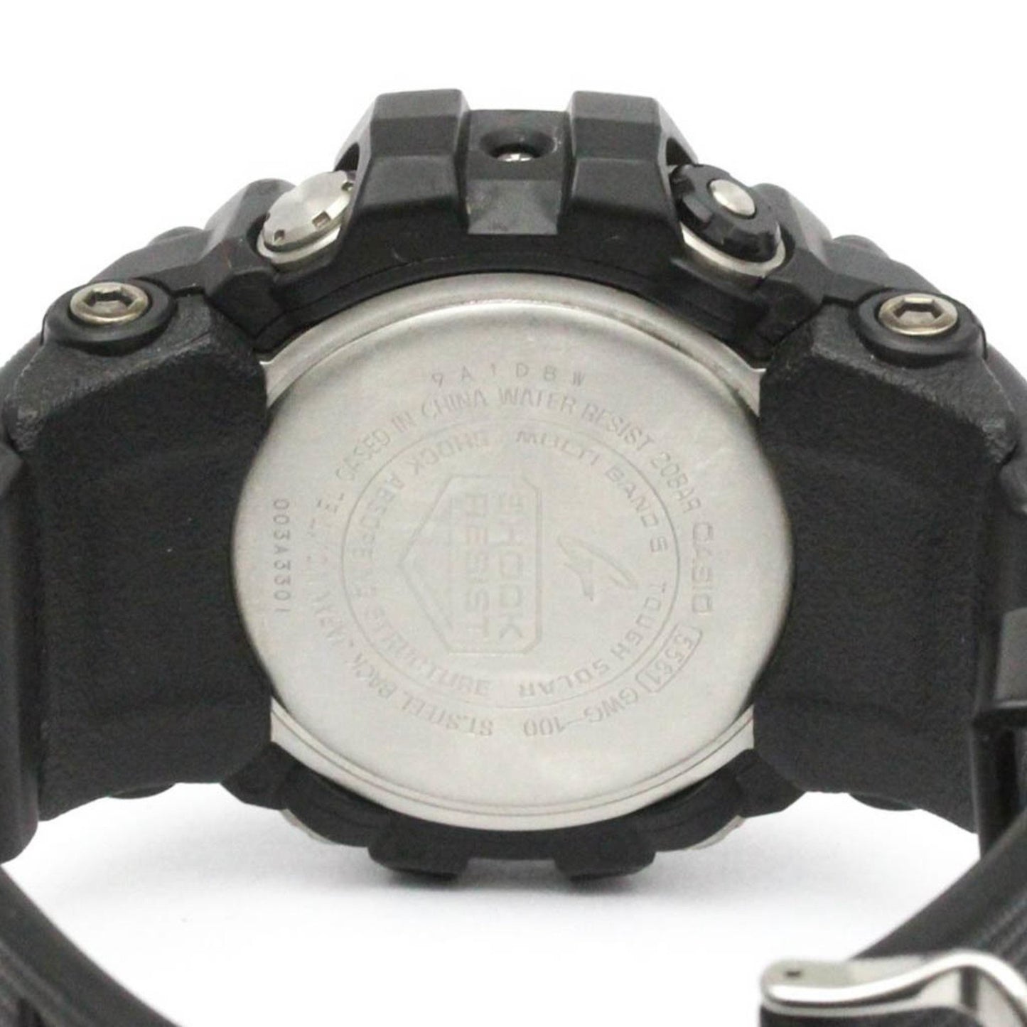 Casio G-Shock Mudmaster Radio Wave Control Solar Steel Watch Gwg-100-1Ajf