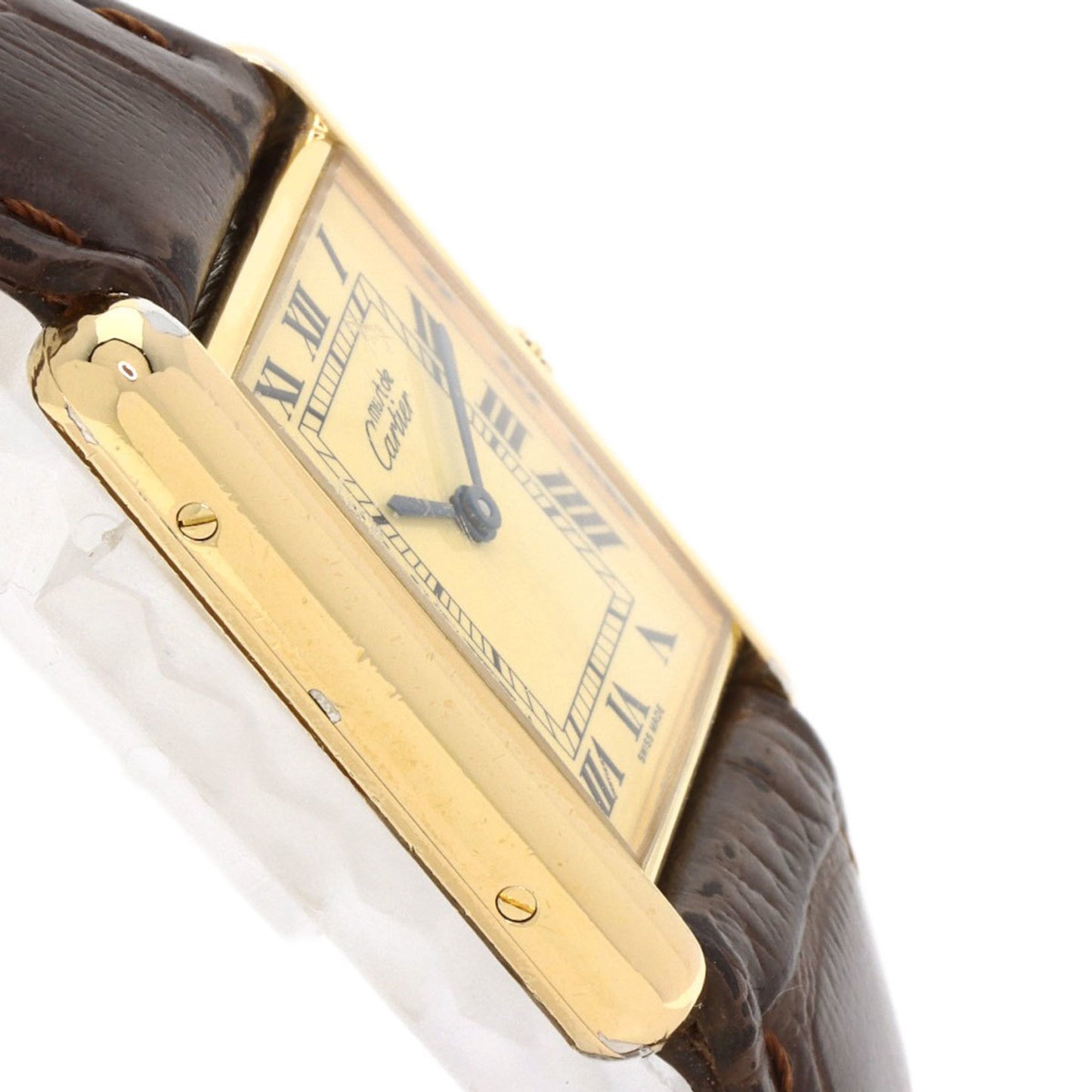 Cartier Must Tank Vermeil Watch