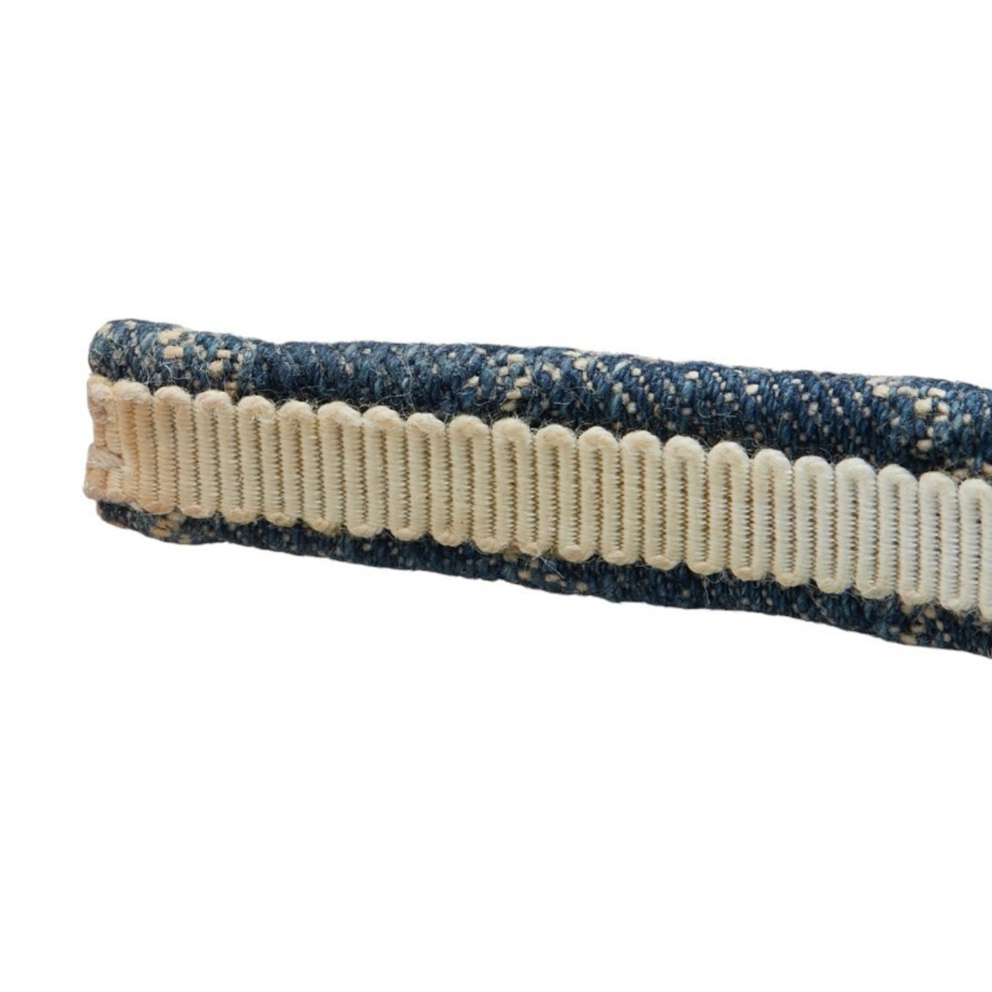 Gucci Eco Washed Denim Headband 652835 Indigo Blue Canvas