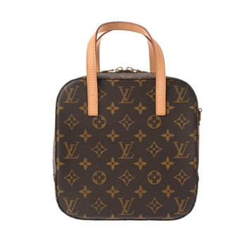 Louis Vuitton Monogram Spontini 2-Way Brown M47500 Women'S Canvas Handbag