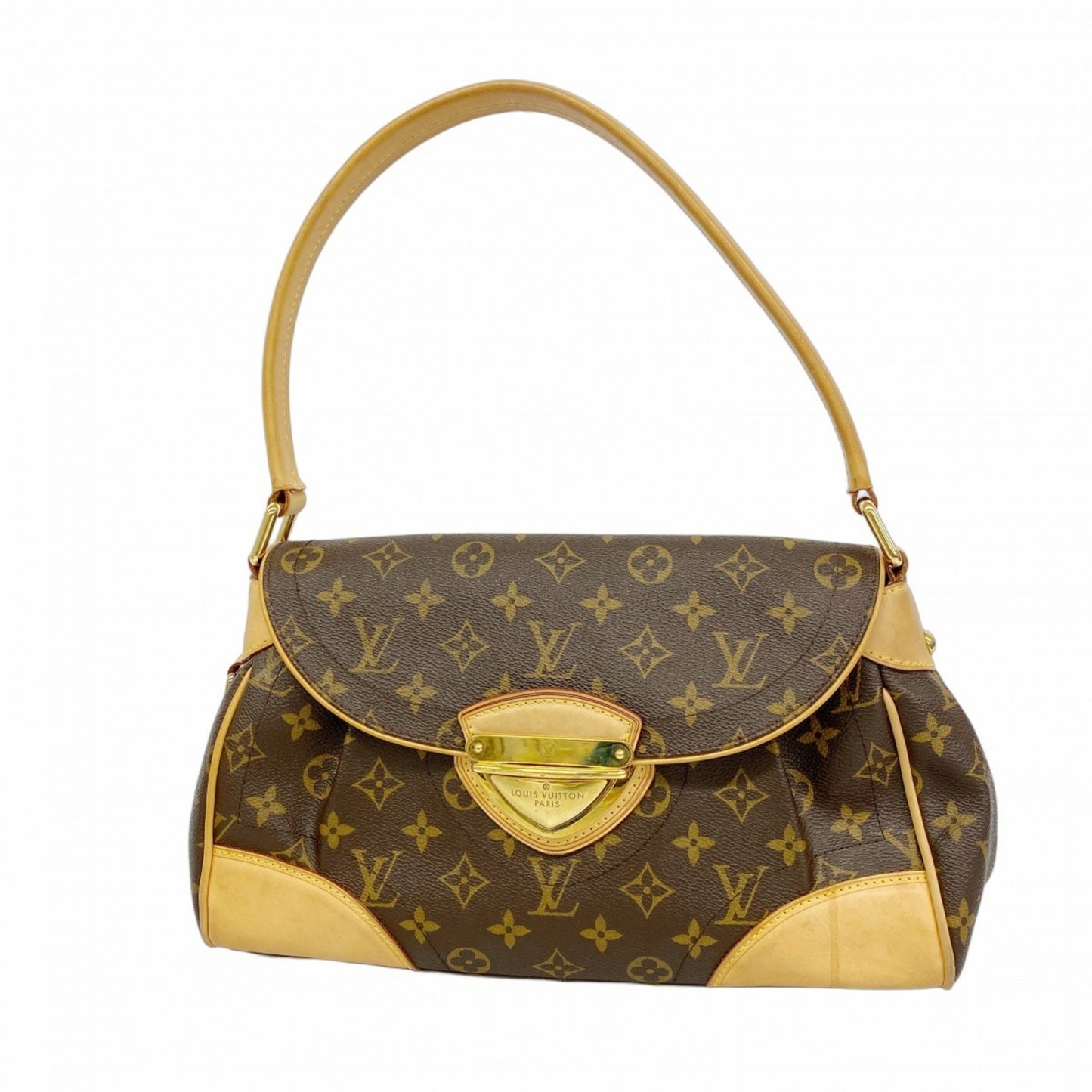 Louis Vuitton Monogram Beverly Mm Shoulder Bag M40121 Brown