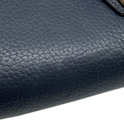 Hermes Shoulder Bag Golf Tee Motif Navy Fjord O Engraved