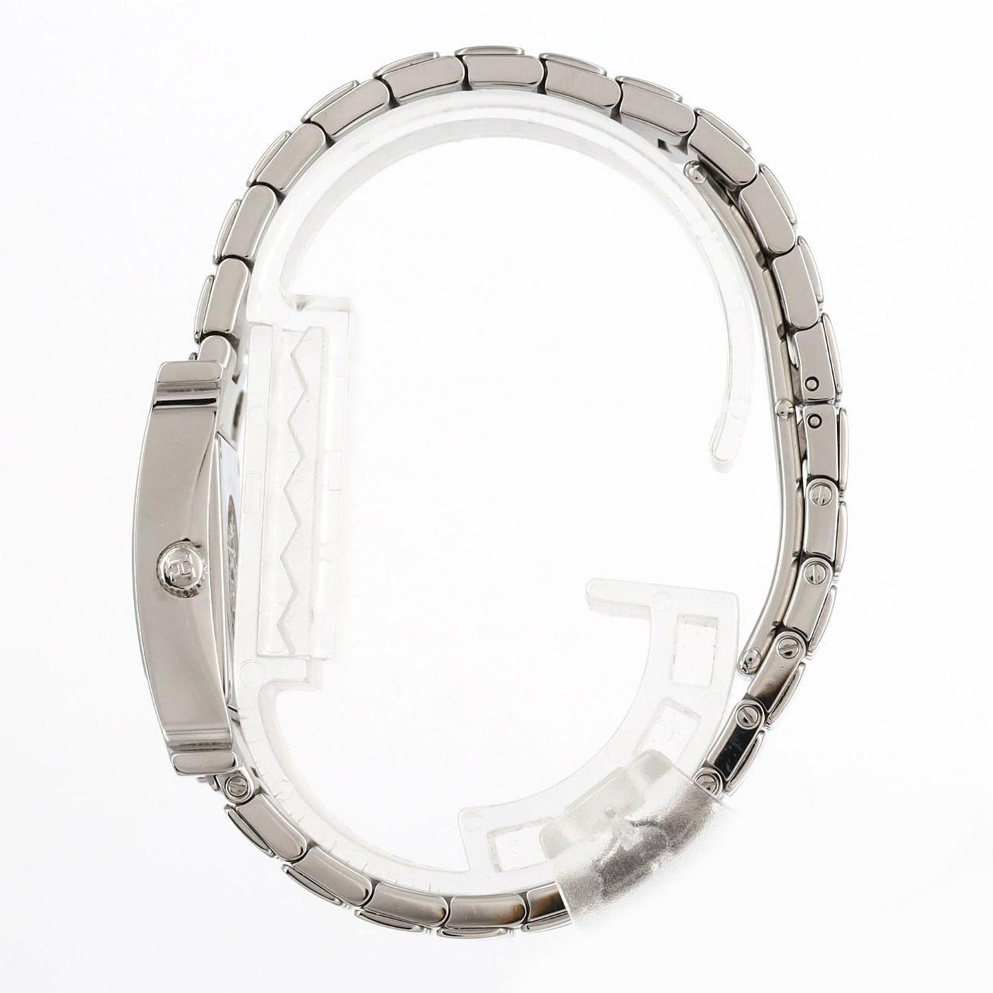 Herms H Watch 11P Hh1.210 Stainless Steel Quartz Wristwatch