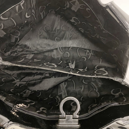 Salvatore Ferragamo Gancini Enamel Tote Bag