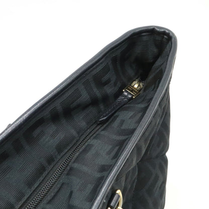Fendi Zucca Pattern Quilted Tote Bag