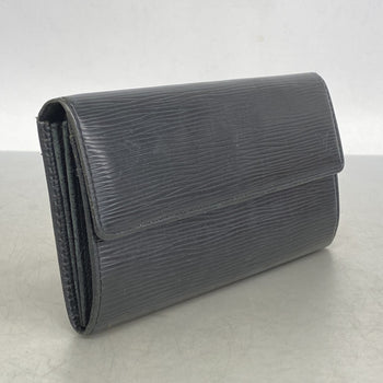 Louis Vuitton Epi Portefeuille Sarah Long Wallet M63742 Noir