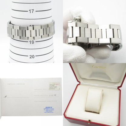 Cartier Pasha C Big Date Watch Stainless Steel Boys Pink W31058M7