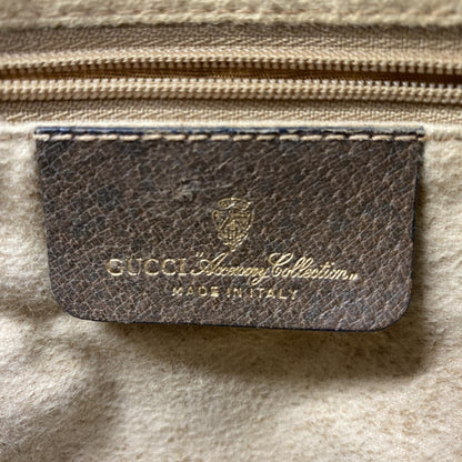 Gucci Gg Supreme Sherry Line Shoulder Bag 68 001 3840 Brown