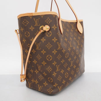 Louis Vuitton Monogram Neverfull Mm Tote Bag M41178 Brown Pivoine