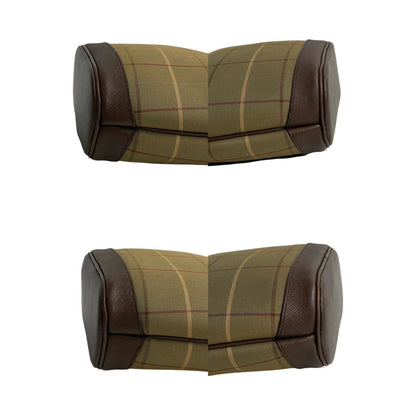 Burberry'S Shadow Horse Logo Nova Check Leather