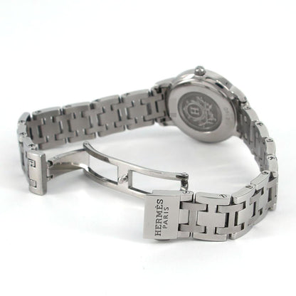 Hermes Clipper Classic Cp1.210 Ss Quartz Watch