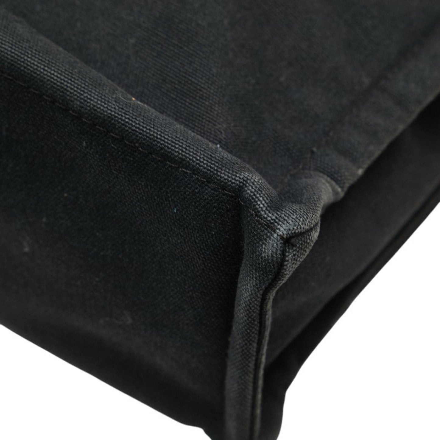 Hermes Four Tote Mm Bag Handbag Black Canvas