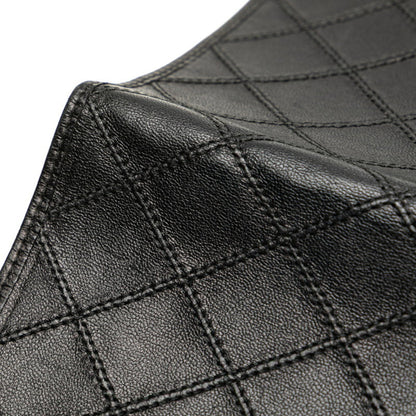 Chanel Bicolore Billfold Long Wallet In Black Lambskin