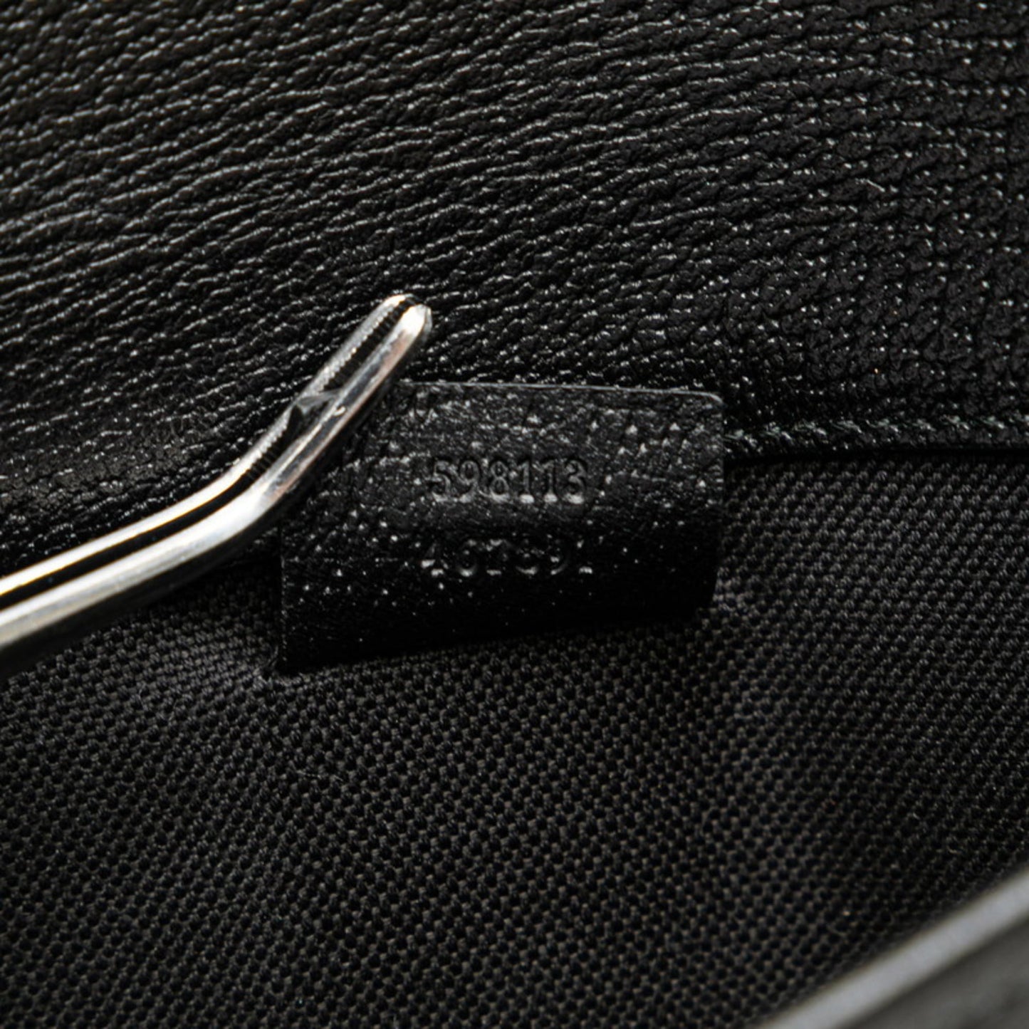 Gucci Gg Psychedelic Waist Bag/Body Bag 598113 Black/Multicolor Leather