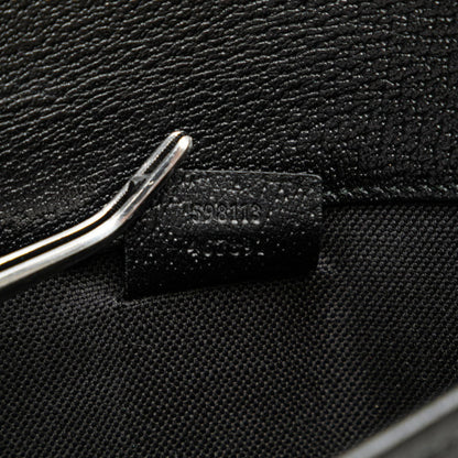 Gucci Gg Psychedelic Waist Bag/Body Bag 598113 Black/Multicolor Leather