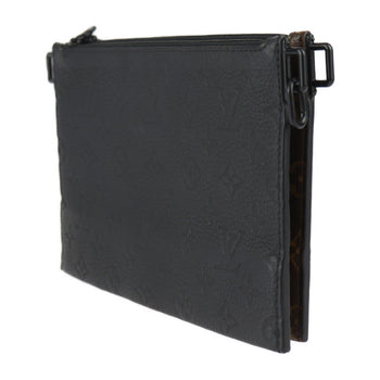 Louis Vuitton Louis Vuitton Trio Pouch Nm Shoulder Bag M59681 Monogram Canvas Empreinte Brown Black