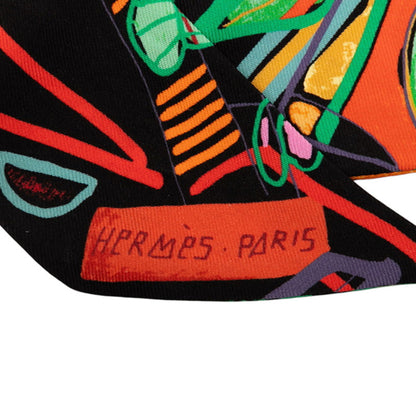 Herms Twilly Modernisme Tropical Scarf