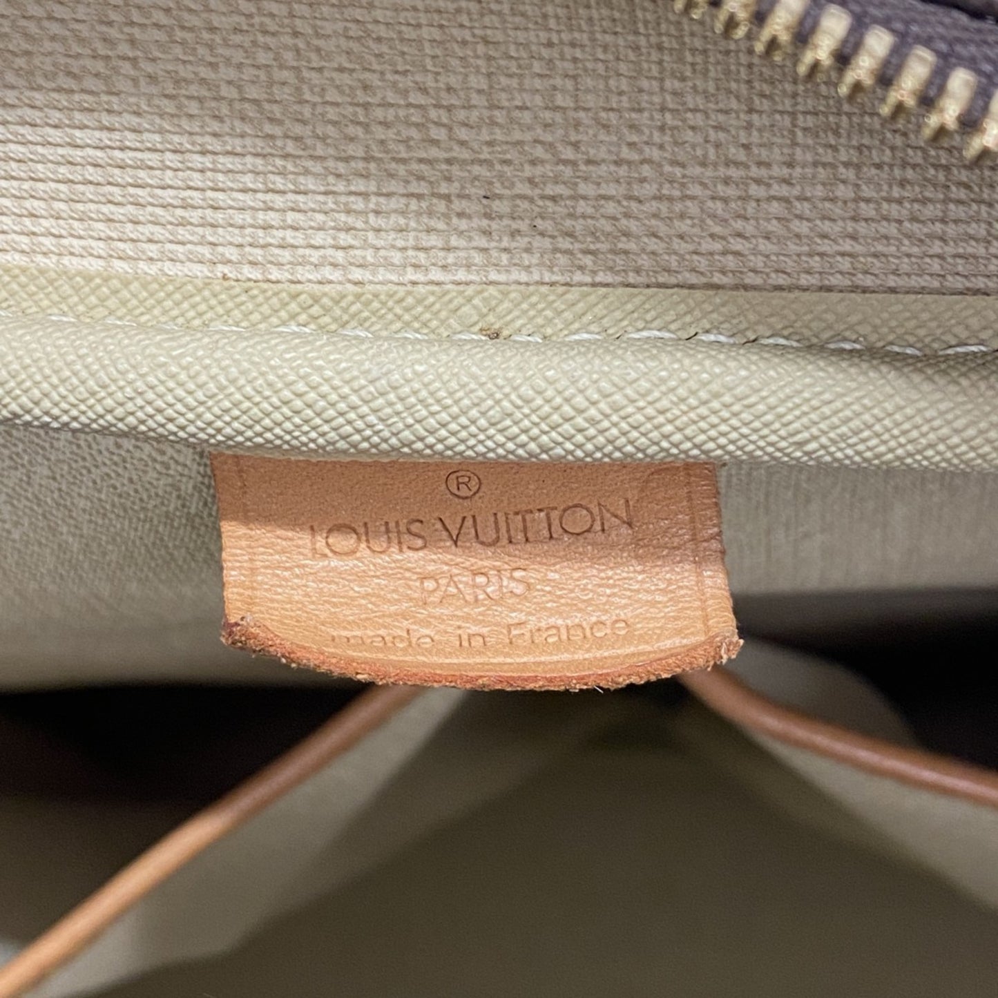 Louis Vuitton Monogram Deauville Handbag M47270 Brown