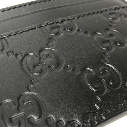 Gucci 473927 Shima Leather Card Case