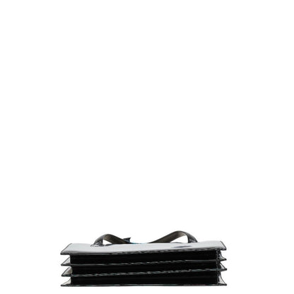 Salvatore Ferragamo Gancini Shoulder Bag Tote E217663 Black Leather