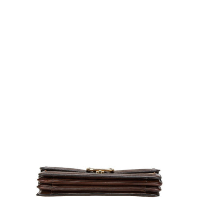 Celine C Macadam One-Shoulder Bag In Brown Canvas