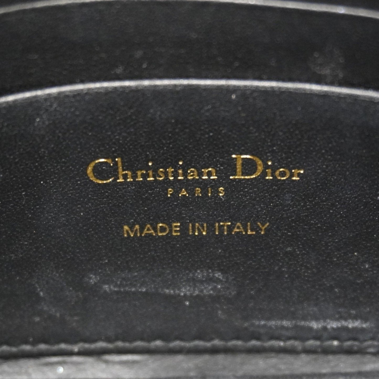 Christian Dior Cannage Leather Handbag