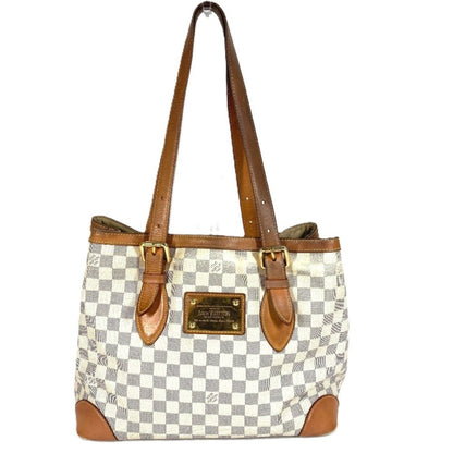 Louis Vuitton N51206 Damier Azur Hampstead Mm Tote Bag