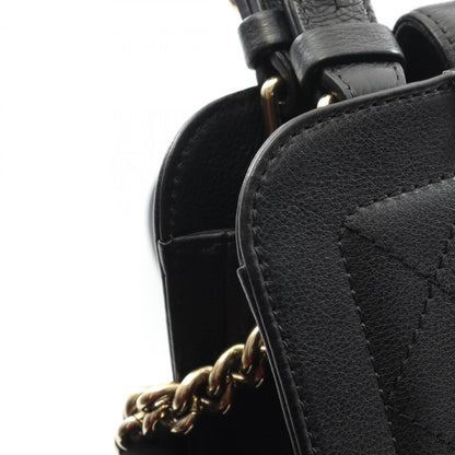 Chanel Matelasse Shoulder Bag In Grained Calfskin Leather