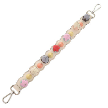 Fendi Mini Strap You Leather Beige Multicolor Handle 0455 Fendi