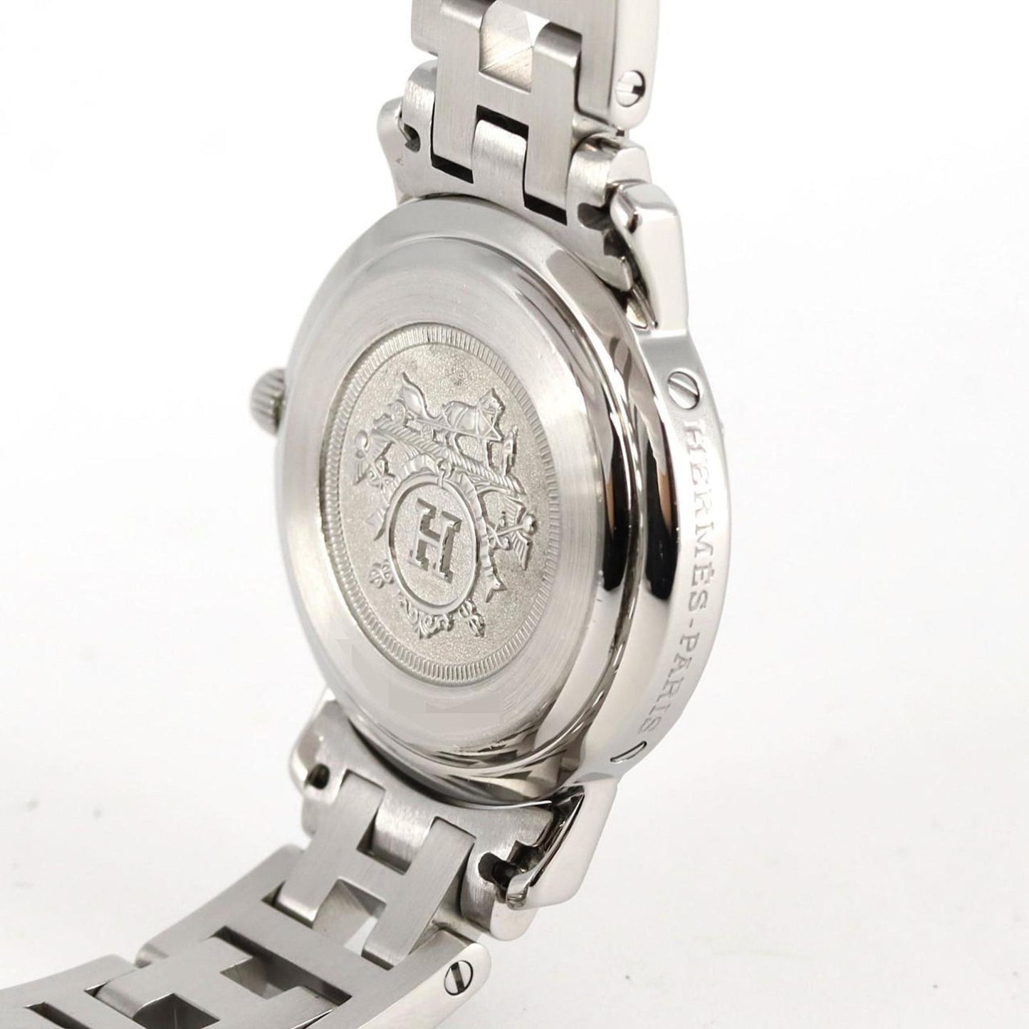 Hermes Clipper Cl4.210 Ss Quartz Watch