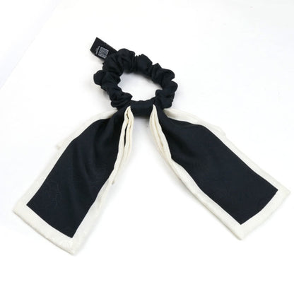 Chanel Silk Ribbon Scrunchie Hair Aa7530