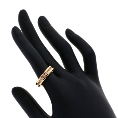 Bvlgari B-Zero1 Full Eternity Single-Band Diamond #52 Ring In 18K Pink Gold