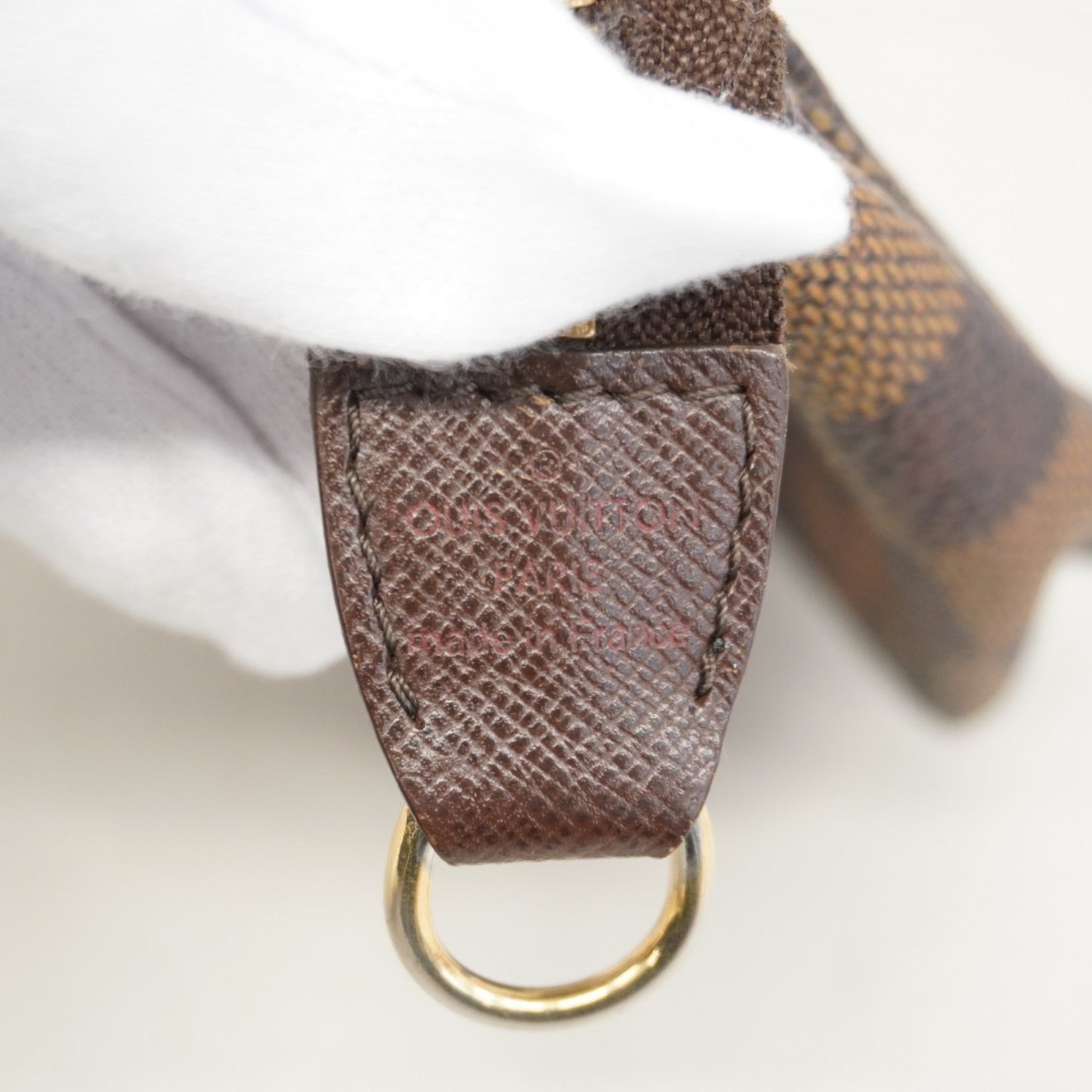 Louis Vuitton Damier Mini Pochette Accessoires N58009 Ebene