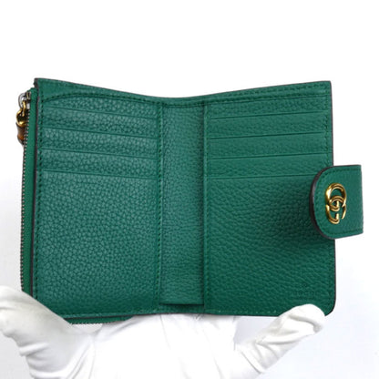 Gucci Double G Bamboo Compact Wallet