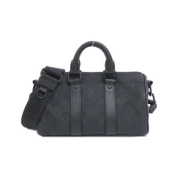 Louis Vuitton Taurillon Monogram Keepall Bandouliere 25Cm Boston Bag M20900