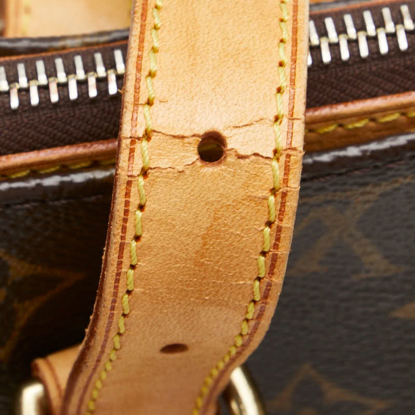 Louis Vuitton Monogram Popincourt Au Shoulder Bag Tote M40007 Brown Leather