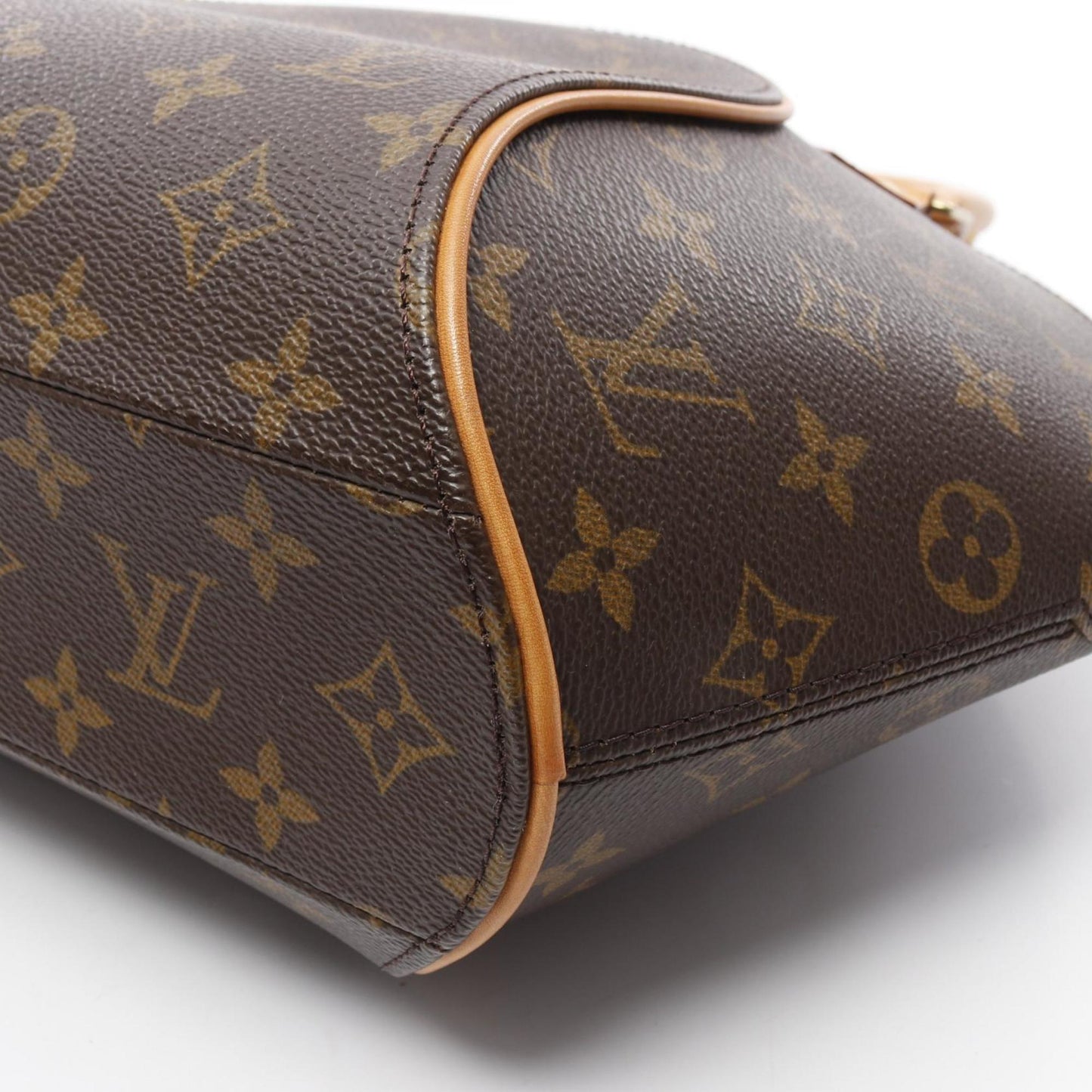 Louis Vuitton Ellipse Pm Monogram Handbag Coated Canvas Leather