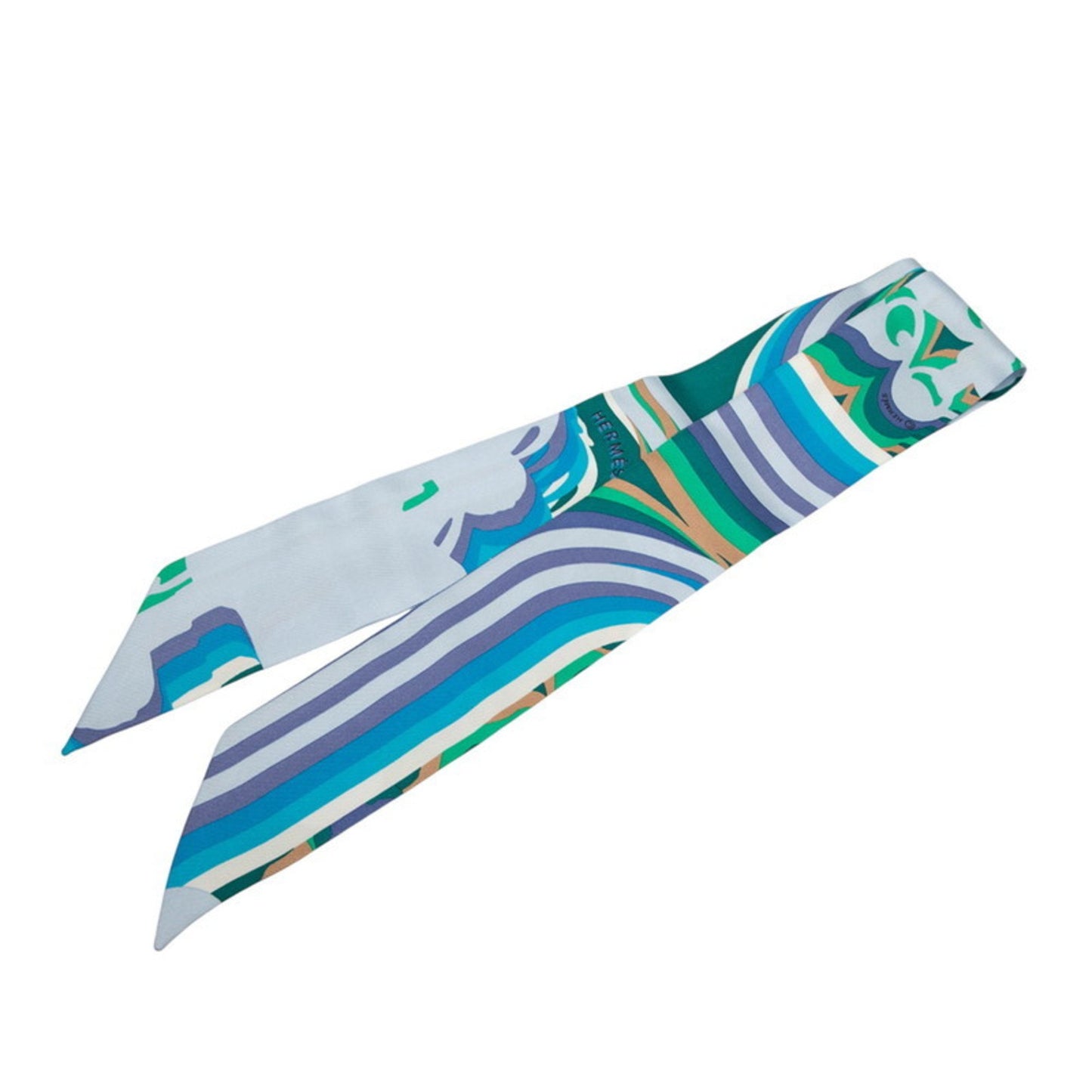 Hermes Herms Twilly Brides De Gala Shadow Scarf