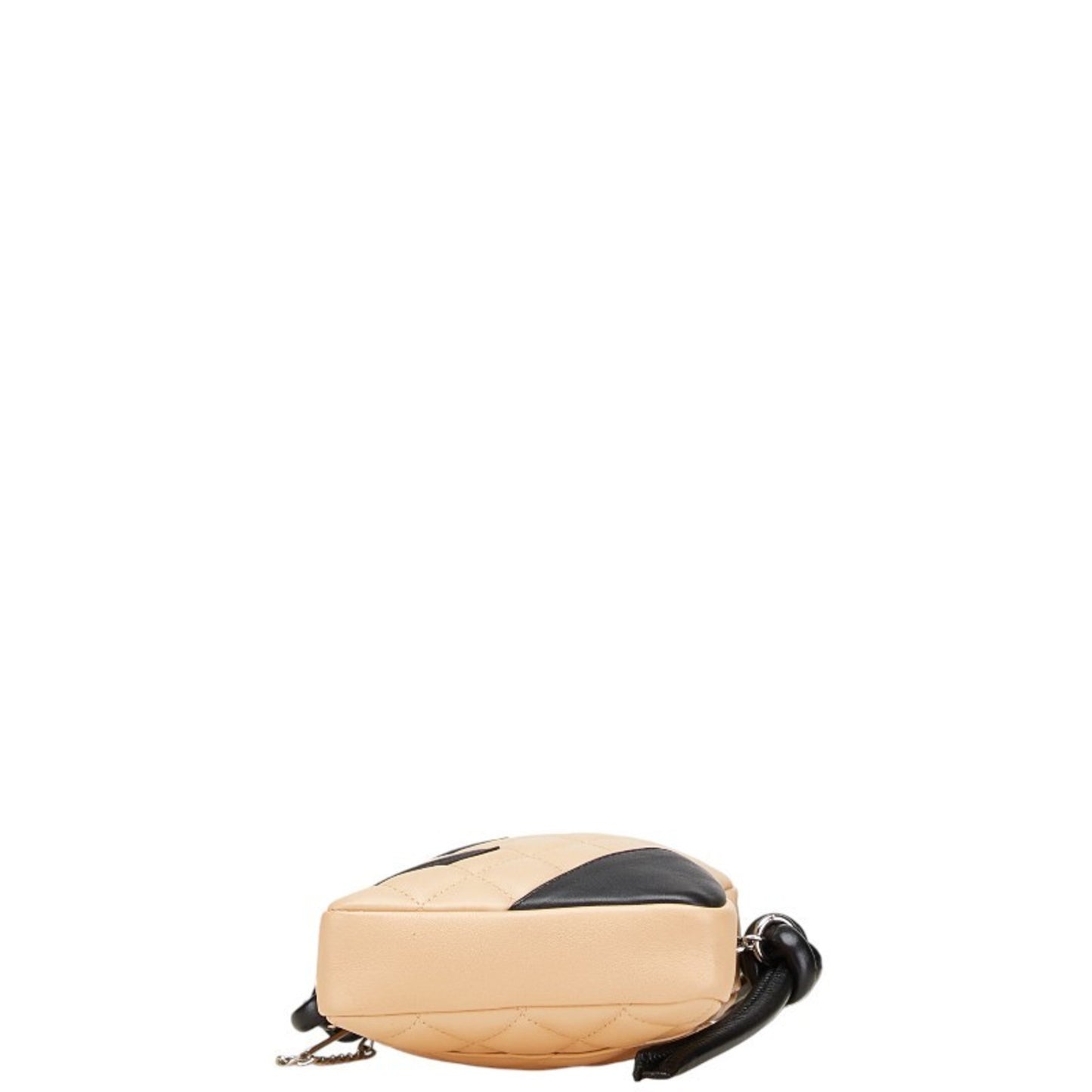 Chanel Cambon Line Coco Mark Shoulder Bag In Beige