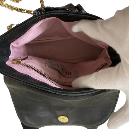 Redvalentino Red Valentino Ribbon Sequin Shoulder Bag