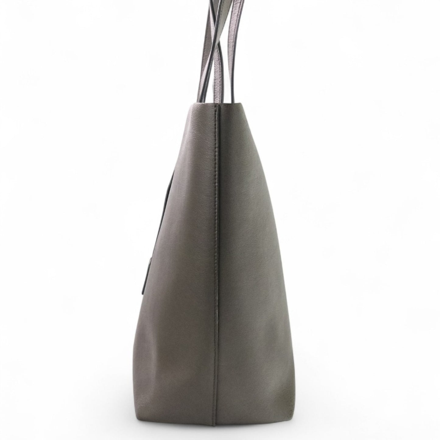 Ysl Yves Saint Laurent Saint Laurent Paris Paris Leather Shopping Tote Bag Gray