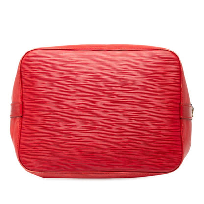 Louis Vuitton Epi Petit Noe One-Shoulder Bag M44107 Castilian Red Leather