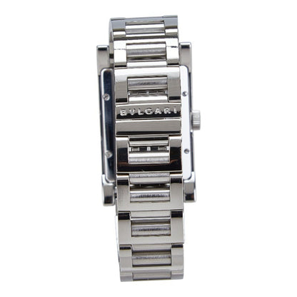 Bvlgari Rettangolo Watch Rt45S Automatic White Dial Stainless Steel