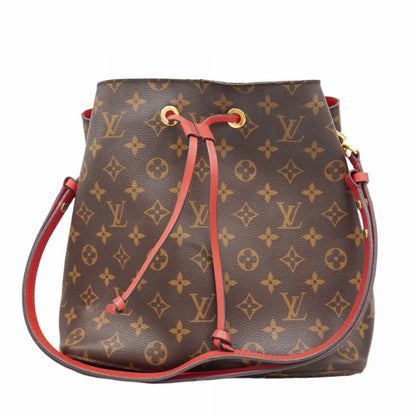 Louis Vuitton Monogram Neonoe Shoulder Bag M44021 Coquelicot